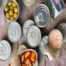 کنسرو و غذای آماده و منجمد